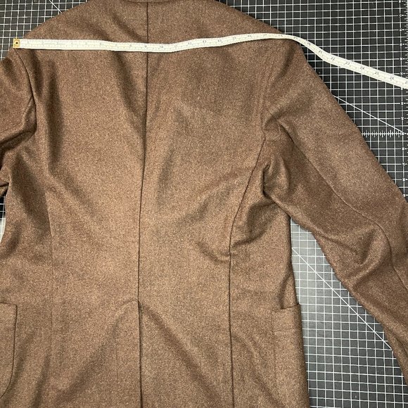 Taylor Stich The Telegraph Jacket in Grey Wool Size 44 Tailored to 42S - Picture 16 of 16